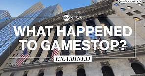How did the GameStop stock spike on Wall Street happen? l ABC News