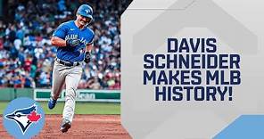 Davis Schneider makes MLB HISTORY with 9 hits and 2 homers in first 3 games!