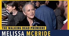 Melissa McBride - THE WALKING DEAD Season 10 Red Carpet Premiere Interview