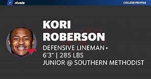 Kori Roberson JUNIOR Defensive Lineman Southern Methodist