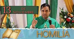 EVANGELIO DE HOY domingo 13 de noviembre del 2022 - Padre Arturo Cornejo