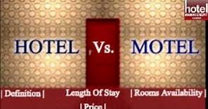 Hotel vs Motel | Difference between Hotel and Motel in English |