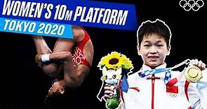 14-year-old Quan Hongchan writes Olympic history! | FULL Women's 10m platform 💦 | Tokyo 2020