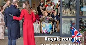 Duke and Duchess of Cambridge visit Somerset on UK tour