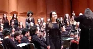 Laguardia High School musicale 2 Aliana Baez solo