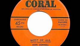 1955 HITS ARCHIVE: Most Of All - Don Cornell