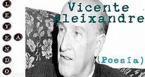 Vicente Aleixandre: "El más bello amor" (un poema de amor diferente)