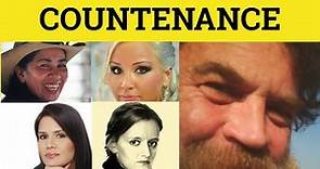 🔵 Countenance - Countenance Meaning - Countenance Examples - GRE 3500 Vocabulary