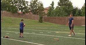 Youth Football Kicking Game Coaching Video