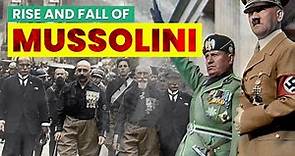Rise and fall of Benito Mussolini | The Father Of Fascism | Biography