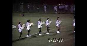 E. A. Laney Marching Bucs 9-23-1988 Halftime Show