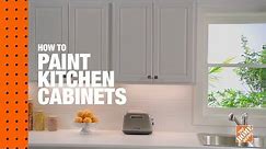 How to Paint Kitchen Cabinets | The Home Depot