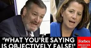 MUST SEE: Ted Cruz Grills DOJ Official On Protests At Supreme Court Justices' Homes