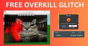 Free Overkill (and gamepass glove) Glitch in Slap Battles (DON'T USE THIS)
