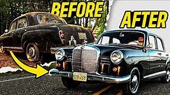 First Start In 50 Years | Amazing Transformation 1960 Mercedes Benz 190B | RESTORED