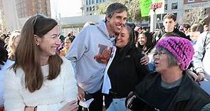 Who are Beto O'Rourke's wife, children, parents and in-laws?