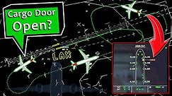 American A321 has OPEN DOOR INDICATIONS out of LAX | Emergency Returns