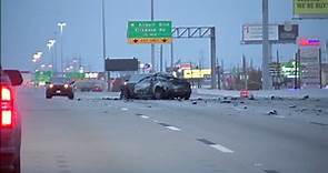 Deadly Houston crash: Driver dies after slamming into 18-wheeler's trailer on Southwest Freeway at W. Bellfort
