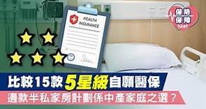 比較15款「5星級」自願醫保   邊款半私家房計劃係中產家庭之選？ - 香港經濟日報 - 理財 - 博客