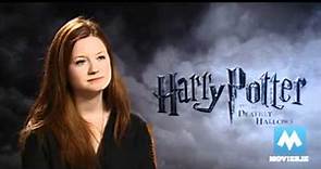 Bonnie Wright (Ginny Weasley) talks HARRY POTTER & her engagement to Jamie Campbell Bower