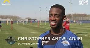 Christopher Antwi-Adjei im Interview nach dem dritten Trainingstag