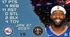 Patrick Beverley player Full Highlights vs NUGGETS NBA Regular season game 27-01-2024
