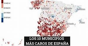 LOS 10 #MUNICIPIOS MÁS RICOS DE #ESPAÑA
