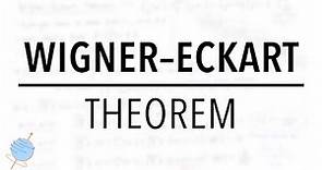 Wigner–Eckart Theorem | Clebsch-Gordan & Spherical Tensor Operators