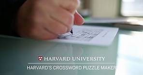 Harvard's crossword puzzle maker
