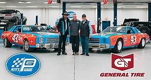 Richard Petty & Dale Inman compare the '79 NASCAR Championship car with the General Tire Monte Carlo