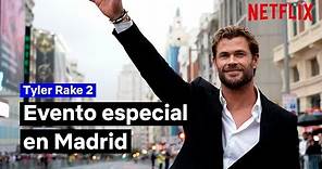 CHRIS HEMSWORTH conquista MADRID | Tyler Rake 2 | Netflix España