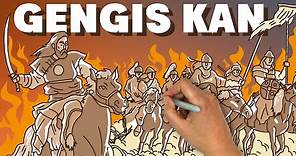 Gengis Kan y los mongoles