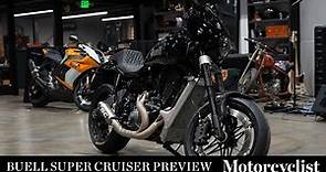 2025 Buell Motorcycle Super Cruiser Preview
