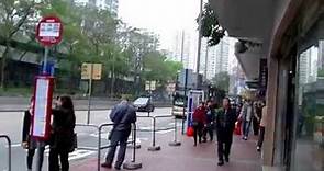 2017 香港自由行 - A31機場公車下車站步行往荃灣遠東絲麗酒店 Silka Far East Hotel Hong Kong