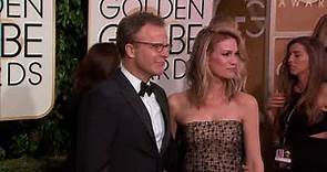 Tom McCarthy and Wendy Merry Fashion - Golden Globes 2016