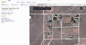 Area 51 (Bing Maps - Bird's Eye View)