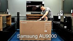 Samsung AU9000 2021 Crystal UHD Unboxing, Setup and 4K HDR Demos