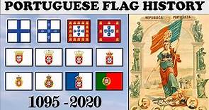 Portuguese Flag History. Every Portuguese Flag 1095-2020.