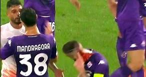 Cristiano biraghi head injury #football #shorts #fiorentina