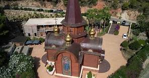 Iglesia Ortodoxa Rusa San Miguel Arcangel, Altea, Alicante. [Cinematic drone HD]