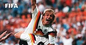 🇩🇪 Jurgen Klinsmann | FIFA World Cup Goals