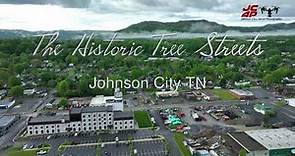 The Historic Tree Streets of Johnson City Tennessee.
