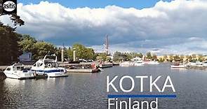 Kotka, Finland Walking Tour from the Marina to the Market Square (May 2023)