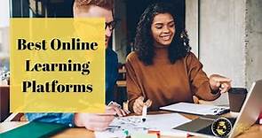 Best Online Learning Platforms 2022