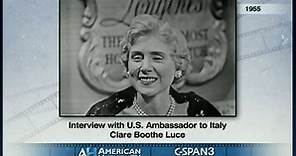 Ambassador Clare Boothe Luce Interview