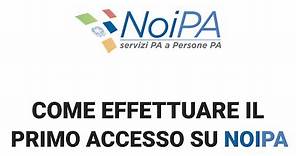Come registrarsi su NoiPA - Come effettuare il primo accesso