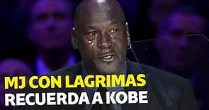 Michael Jordan recuerda con lágrimas a Kobe Bryant