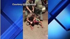 Video shows rough arrest of teen