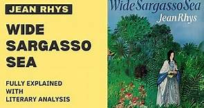 Jean Rhys - Wide Sargasso Sea Fully Explained Summary with Literary Analysis