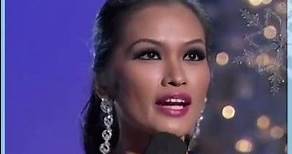 Janine Tugonon 1st runner-up Miss Universe 2012 - Question and Answer #shorts
